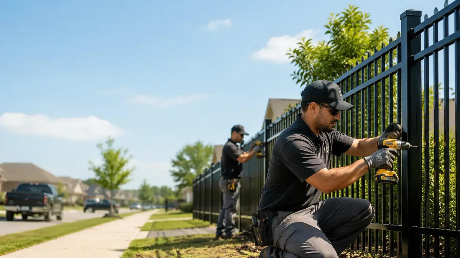 Metal Fence Installation in Boxford, MA